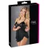 Cottelli - Light, Ruffled Babydoll (Black) - XXL