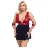 Cottelli Bondage Plus Size - Red Babydoll Lingerie
