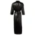 Cottelli - Satin Robe (Black) - L/XL