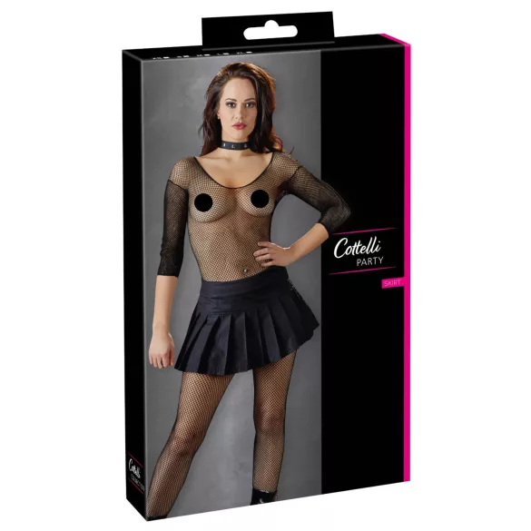 Cottelli - Pleated Mini Skirt (Black)