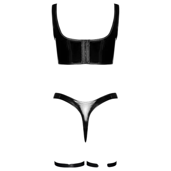 Black Level - Black Vinyl Outfit Set - M