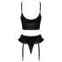 Black Level - Cross Strap Set (Black)