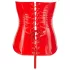 Black Level - vinyl corset (red) - S