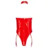 Black Level - Open Halterneck Body (Red) - L