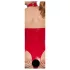 Black Level - Open Halterneck Body (Red) - L