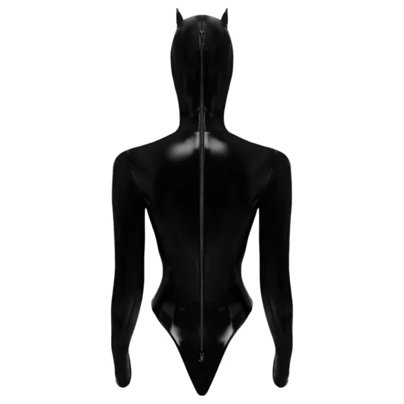 Black Velvet - Long-Sleeve Batwoman Body (Black)