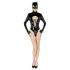 Black Velvet - Long-Sleeve Batwoman Body (Black) - M