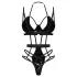 Obsessive Keira - Strappy Bodysuit (Black)