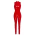 Black Level - Sleeveless Zip Jumpsuit (Red) - S