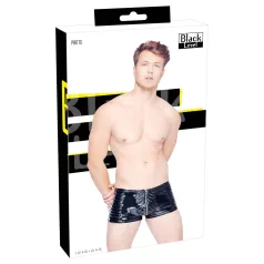 Black Level - Men's Zippered Shorts (Black)