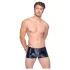 Black Level - Men's Zippered Shorts (Black)
