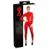 LATEX - Women's Long-Sleeve Jumpsuit (Red) - M
