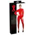LATEX - Women's Long-Sleeve Jumpsuit (Red) - L