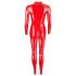 LATEX - Women's Long-Sleeve Jumpsuit (Red) - L