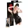 LATEX - Sleeveless Mini Dress (Black) - L