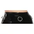 LATEX - Black Midi Skirt - L