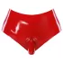 LATEX - Realistic Red Dildo Panties