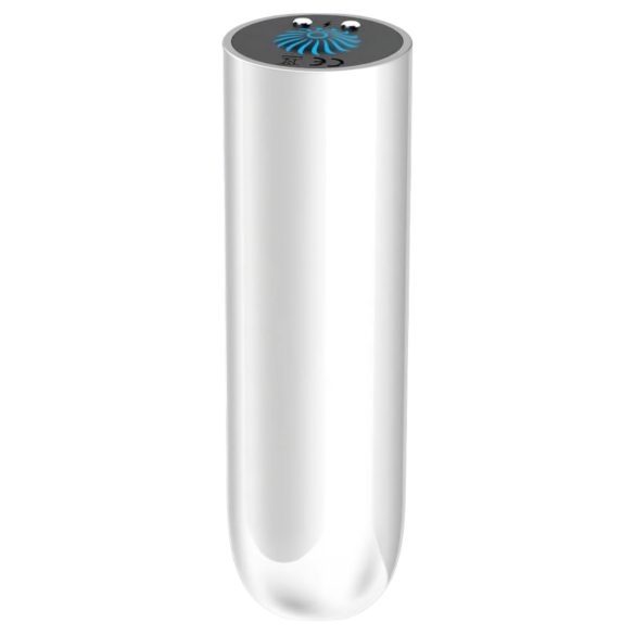 Funny Me Mini Bullet - Rechargeable, Waterproof Mini Vibrator (White)