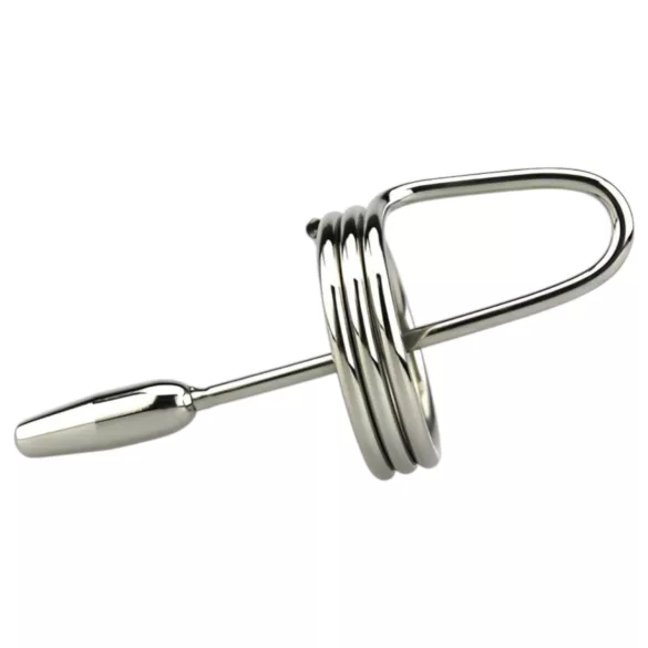 DeepRing - Silver Metal Dilator Ring - 9cm