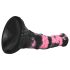 Bad Horse - Silicone Horse Dildo - 18cm (Black-Pink)