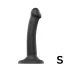 Strap-on-me Dual S - Dual Layer Dildo (Black)