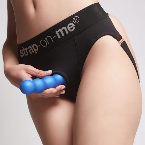 Strap-on-me Balls S - Suction Cup Dildo (Blue)