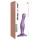 Strap-on-me Curvy S - wavy suction cup dildo (purple)