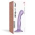 Strap-on-Me P&G S - Curved Suction Cup Dildo (Purple)
