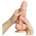 Strap-on-me M - dual-layer suction cup dildo (flesh-coloured)