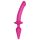 Strap-on-me Switch Semi-Realistic L - 2in1 Silicone Dildo (Pink)