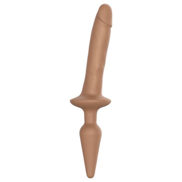 Strap-on-me Switch Realistic S - 2in1 Silicone Dildo (Natural)