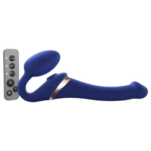 Strap-on-me S - Wearable Air Wave Vibrator (Blue)
