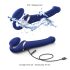 Strap-on-me S - Wearable Air Wave Vibrator (Blue)
