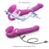 Strap-on-me M - strap-on, air-pulse vibrator (pink)