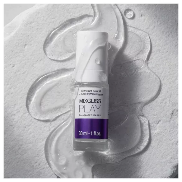 Mixgliss Play - G-spot stimulating lubricant gel for women, fragrance-free (30 ml)