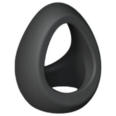 Love to Love Flux - Black Silicone Penis Ring