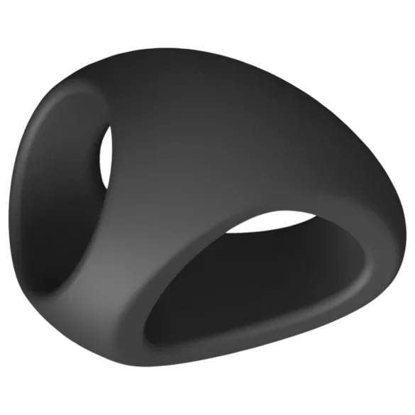 Love to Love Flux - Black Silicone Penis Ring