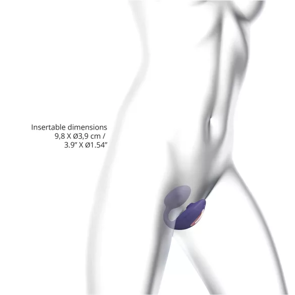 Love to Love Wonderlover - Clitoral & G-Spot Vibrator (Dark Purple)