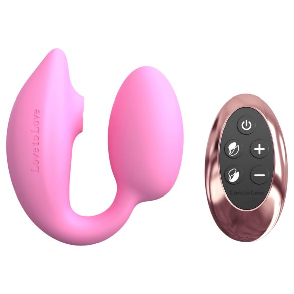 Love to Love Wonderlover - Clitoral & G-Spot Vibrator (Pink)