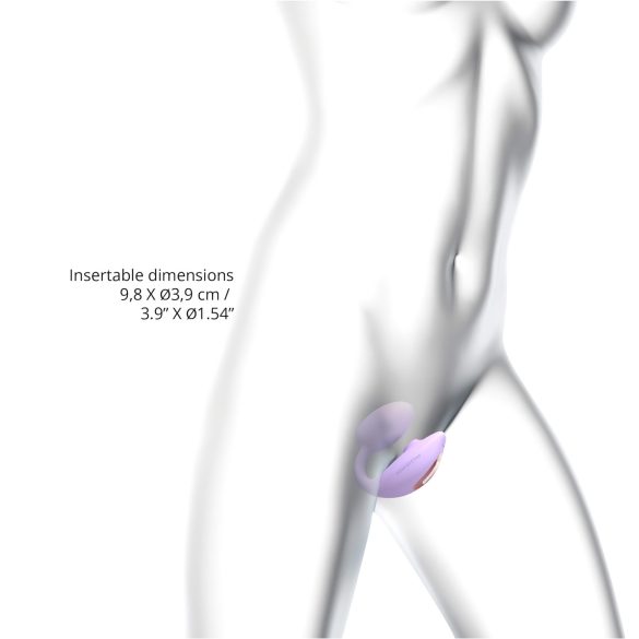 Love to Love Wonderlover - G-Spot Vibrator & Clitoral Stimulator (Purple)