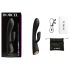 Dorcel Flexi Rabbit - Warming Black Clitoral Vibrator