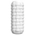 Dorcel Cup Tight - beaded‑chamber masturbator for men (white)