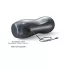 Dorcel Blowjoy Vibe - suction and vibrating rechargeable masturbator (grey)