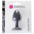 Dorcel Geisha M Beaded Anal Plug (Black)