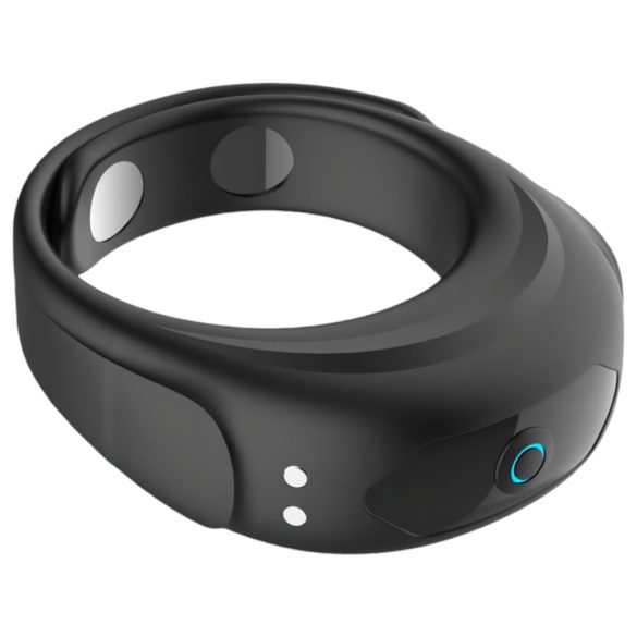 Funny Me - Rechargeable, Adjustable Vibrating Ring (Black)