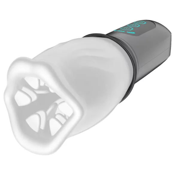 Funny Me First Class - Rotating Pleasure Masturbator (White-Black)