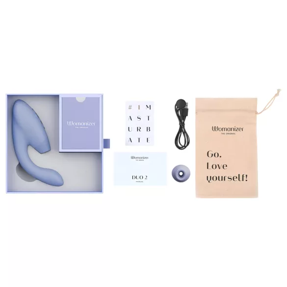 Womanizer Duo 2 - 2in1 G-Spot Vibrator (Purple)