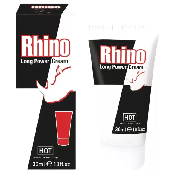 HOT Rhino Long Power delay cream (30 ml)