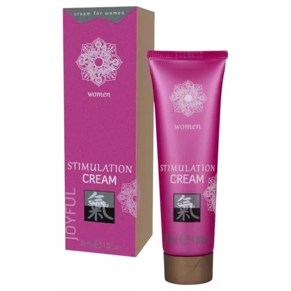 HOT Shiatsu Joyful - stimulating cream for women (30 ml)