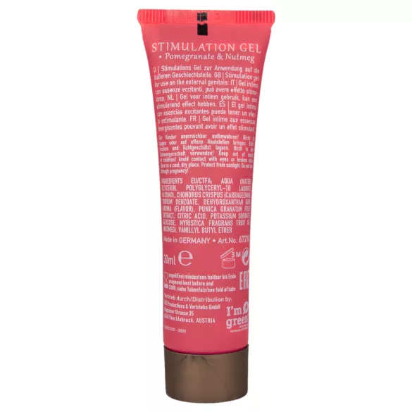 HOT Shiatsu - Stimulating Pomegranate Cream for Women (30ml)